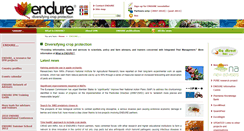 Desktop Screenshot of endure-network.eu
